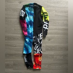 Energiapura Multicolor Ski Race Suit (Size XXL)